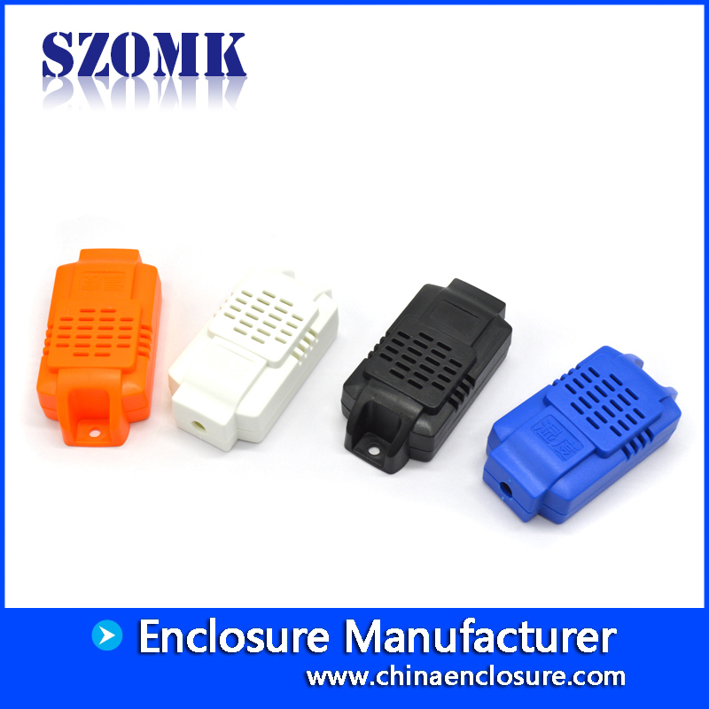 industrial plastic temperature sensor enclosure custom plastic standard case with 60*30*18mm