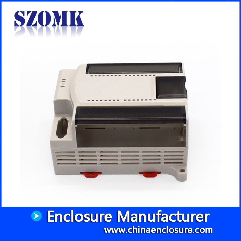 injection manufacture industiral junction din rail plastic enclosure from szomk