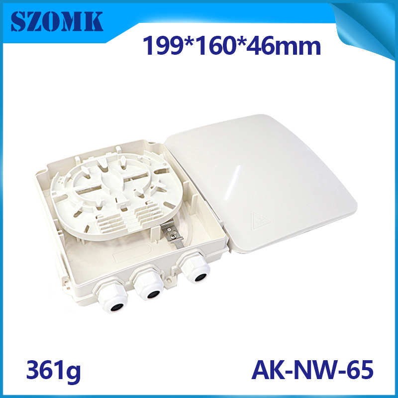 net work junction box pcb design wifi router enclosure diy network project box plastic modems housing AK-NW-65