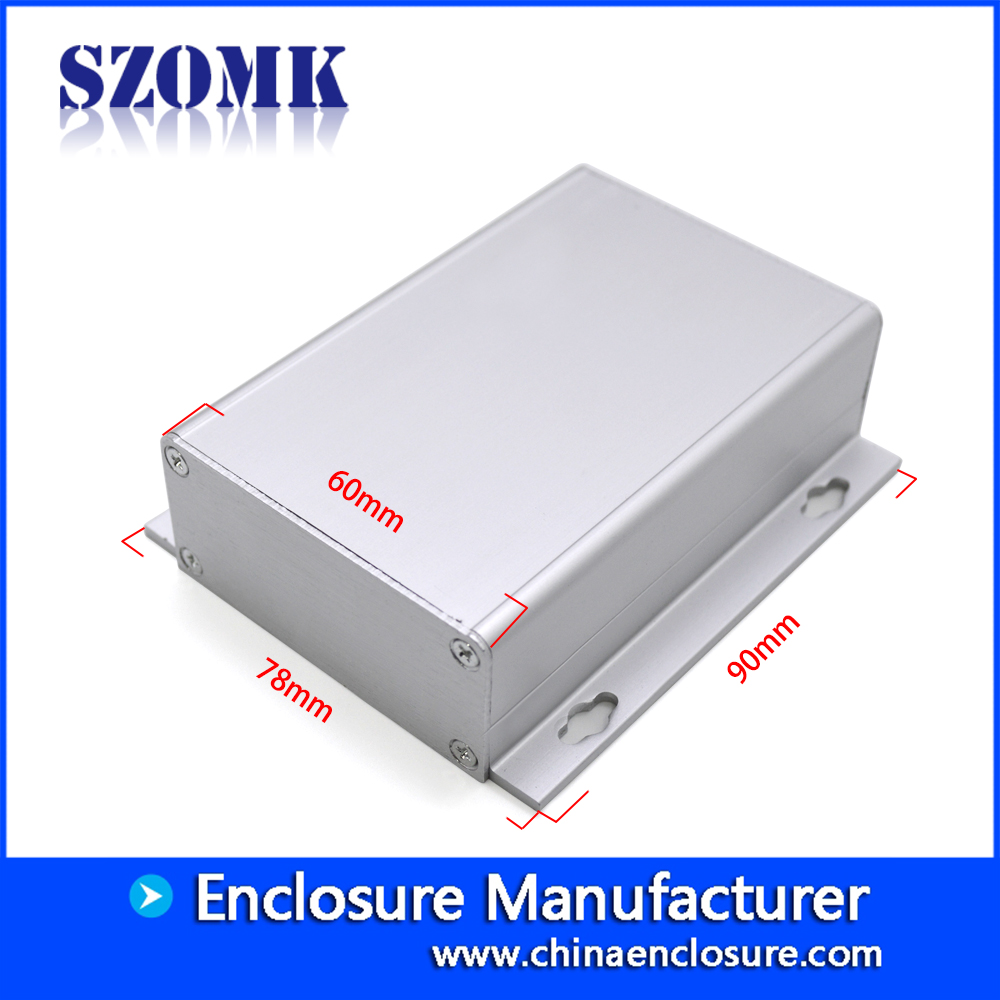 new type electronic project aluminum enclosure AK-C-A39 98 * 78 * 27