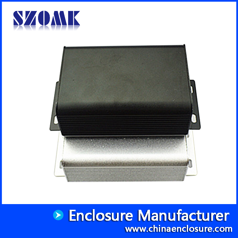 paneel muurbevestiging aluminium heatsink behuizing