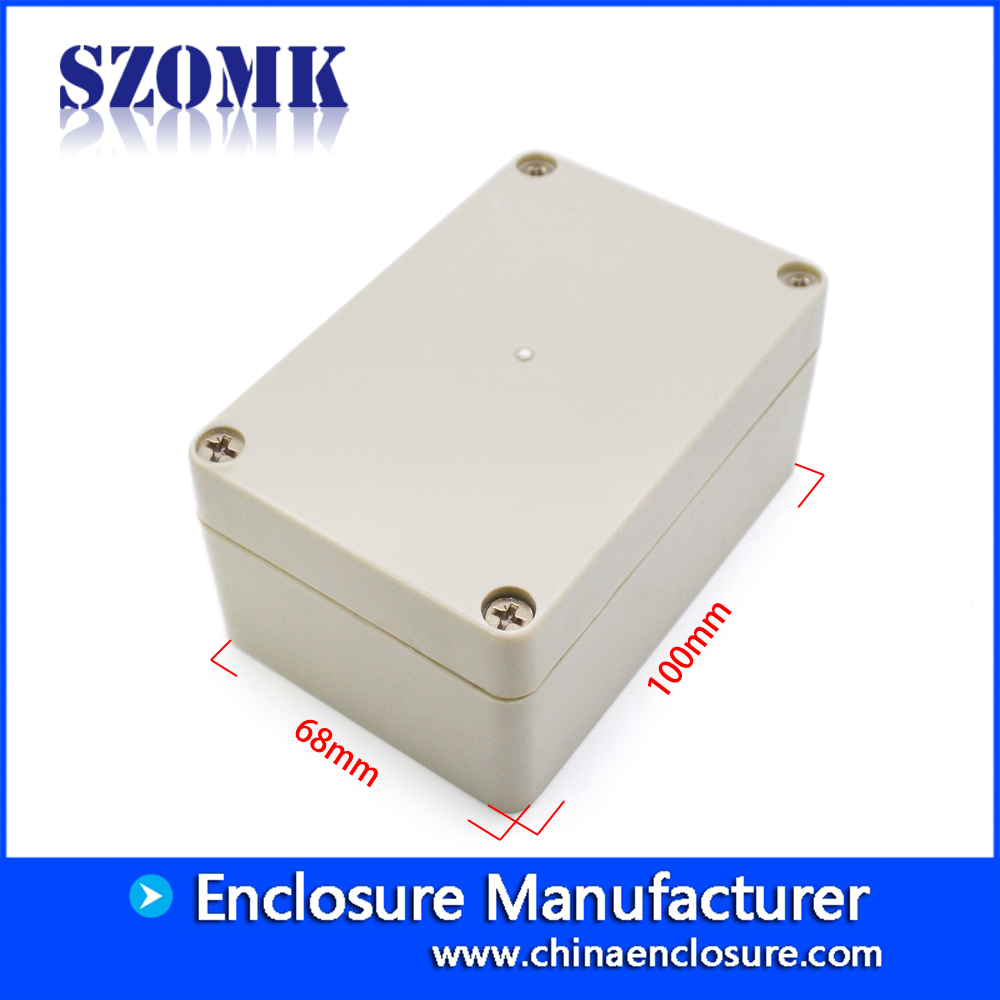 plastic box electronics instrument housing plastic equipment box enclosure for pcb design AK-B-4 100*68*50