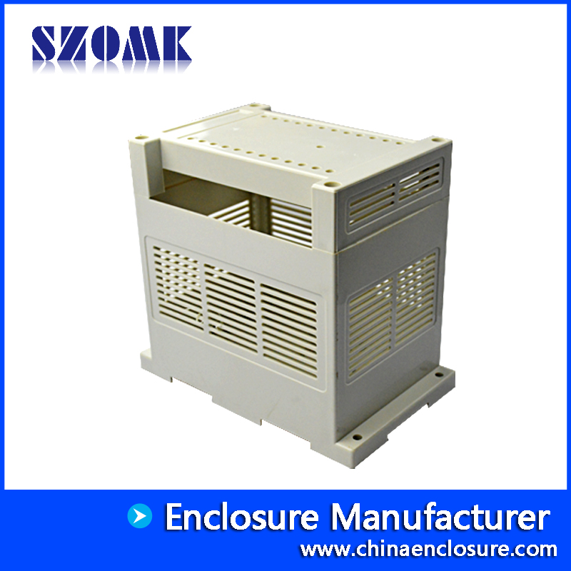 plastic din rail case