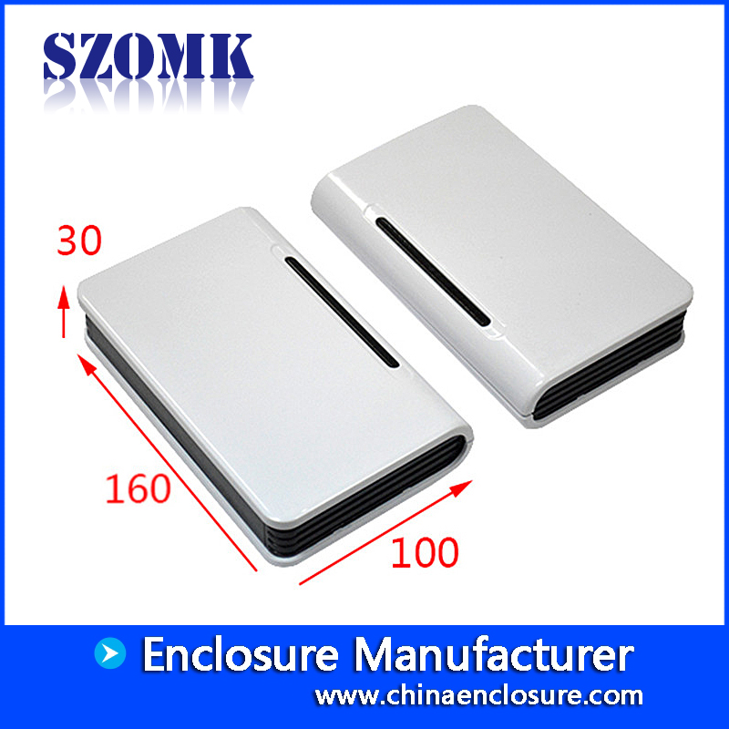 plastic housing mould manufacturer for electronics products sozmk wifi enclosures AK-NW-03 160x100x30mm