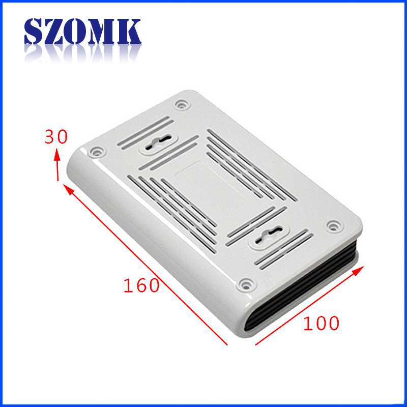 plastic housing mould manufacturer for electronics products sozmk wifi enclosures AK-NW-03 160x100x30mm