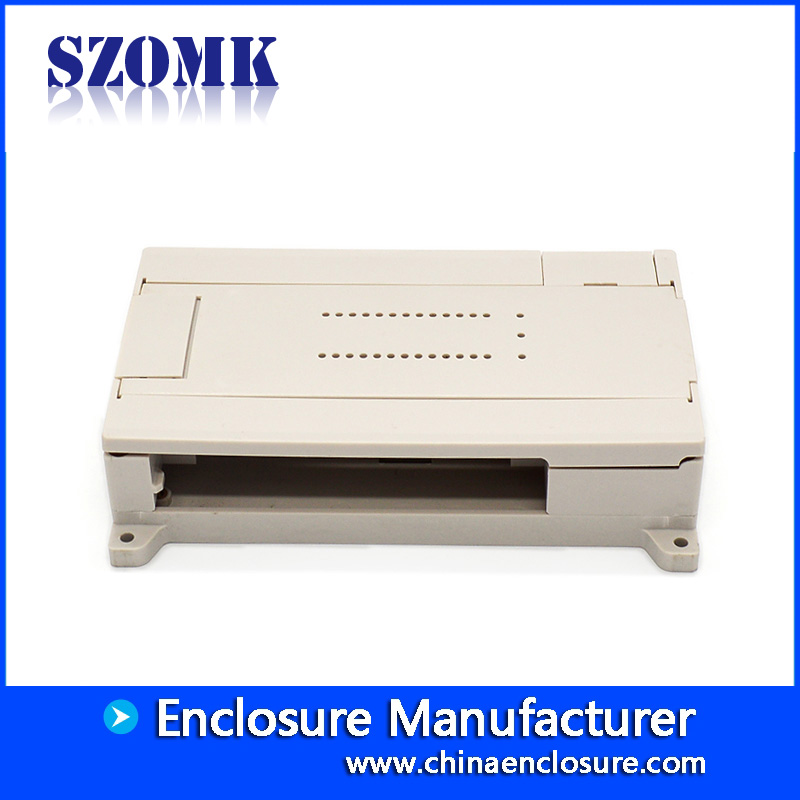 plastic ourdoor electrical dinrail junction box with 168(L)*115(W)*40(H)mm plastic enclosures for eletronics