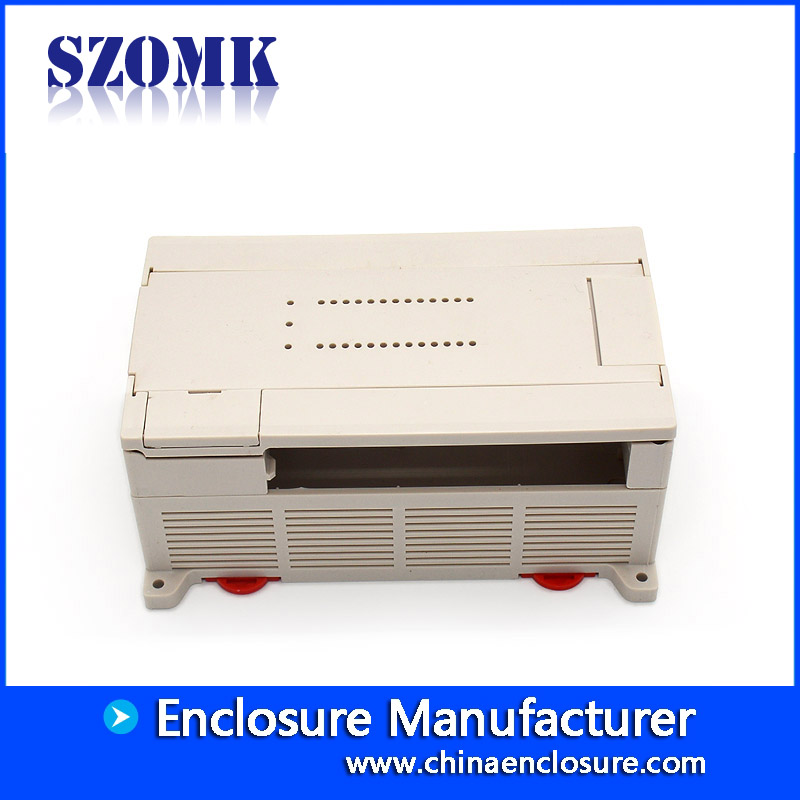 plastic pcb din rail enclsoure from szomk plastic enclosure for eletronic device