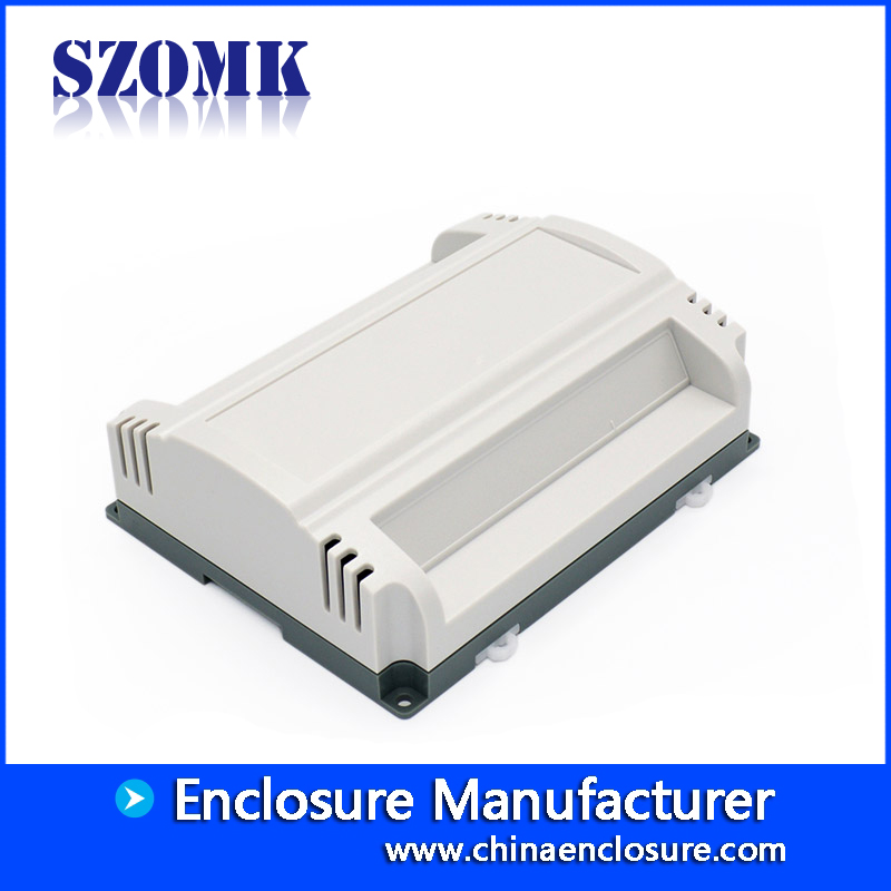 retardant material switch control din rail enclosure plastic box AK80008 173.8*138.5*57mm