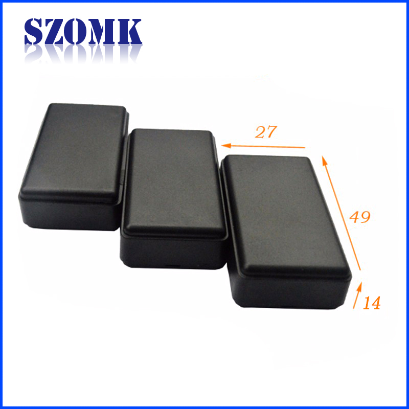 small pcb outlet enclosure 49*27*14mm electronics project box project case electronics enclosure abs distribution box