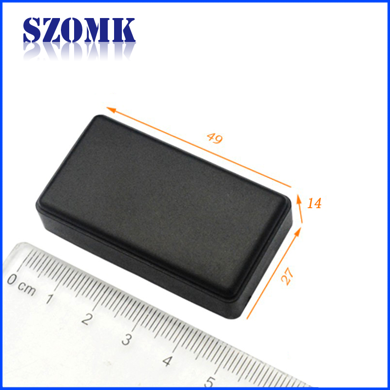 small pcb outlet enclosure 49*27*14mm electronics project box project case electronics enclosure abs distribution box