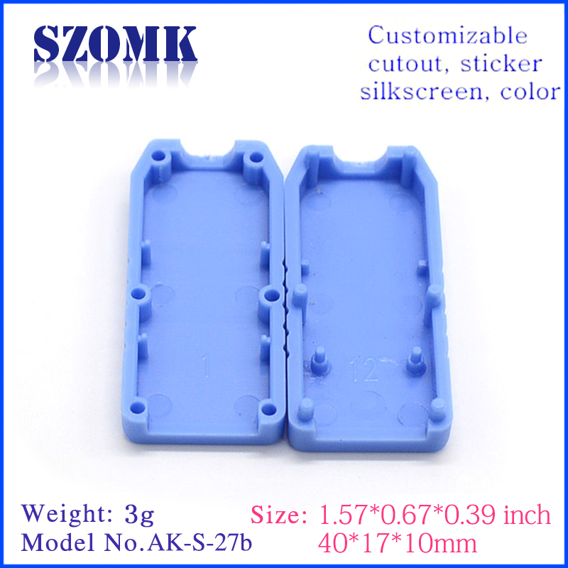 small plastic diy USB box 40*17*10mm diy box manufacture plastic abs enclosure szomk electrical box
