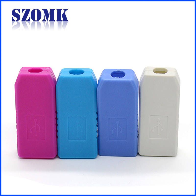 small plastic diy USB box 40*17*10mm diy box manufacture plastic abs enclosure szomk electrical box