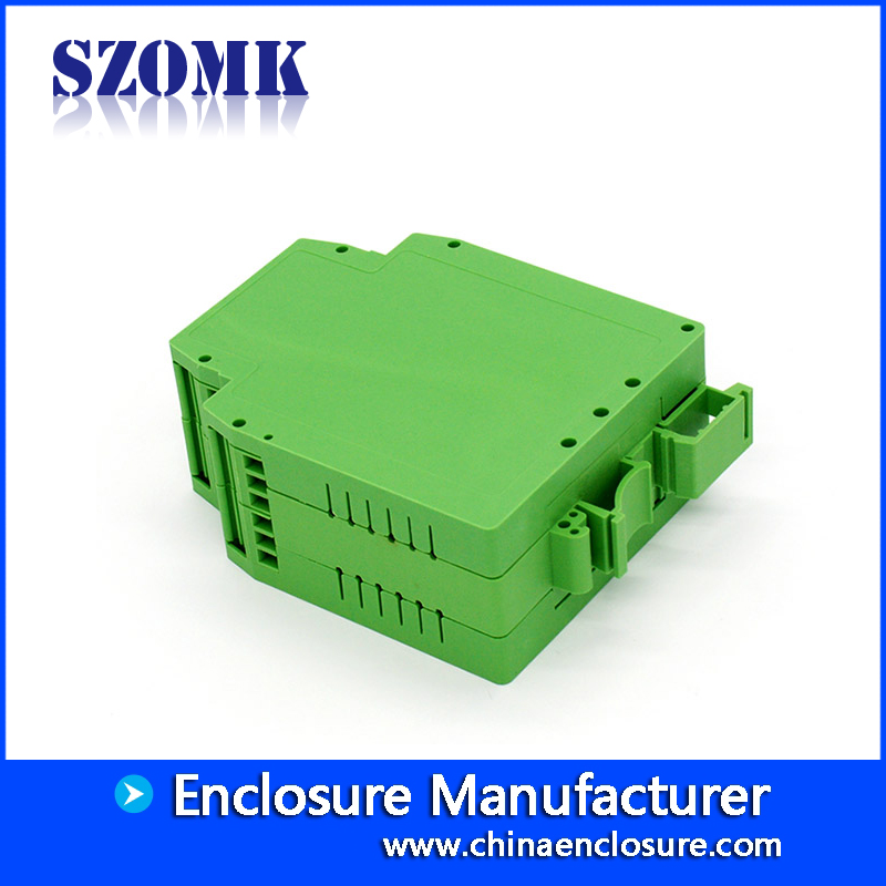 China hot sales small pa66 80x98x40mm equipment DIN RAIL Electronic Houses Supply/Ak-DR-32