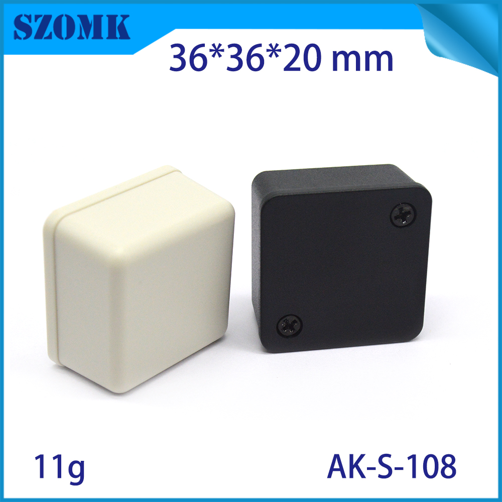 small plastic junction housing plastic box for pcb circult board AK-S-108