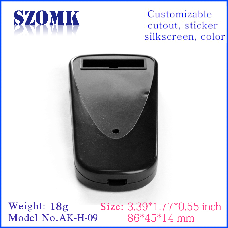 stndard enclosures display plastic enclosuresplastic pcb enclosure AK-H-09 14*45*86mm
