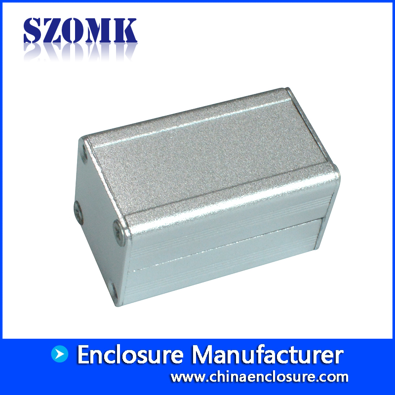 szomk custom extruded aluminum project box enclosure case 25*25*free  AK-C-C63