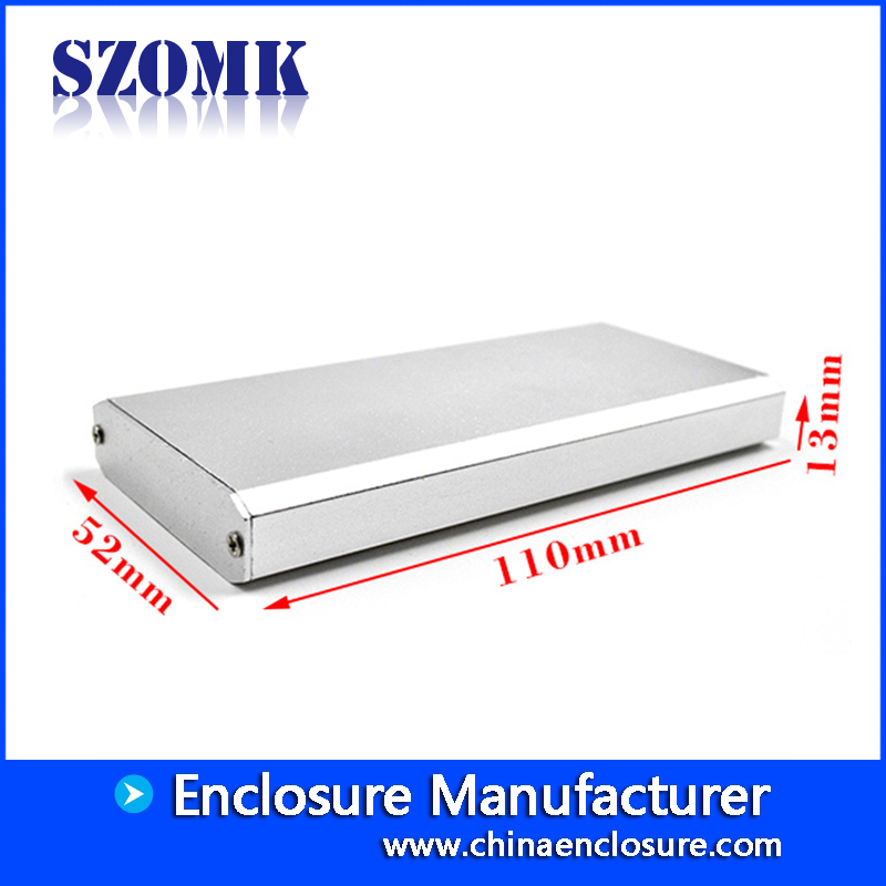 szomk extruded aluminum enclosure manufactures/AK-C-B74/13*52*110mm