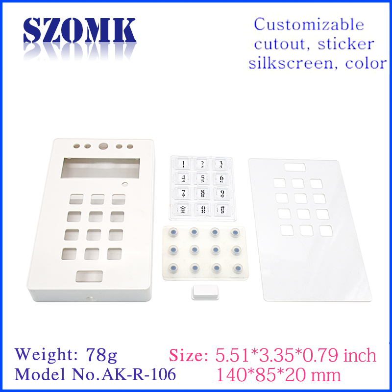 szomk shenzhen plastic box enclosure electronic RFID junction housing