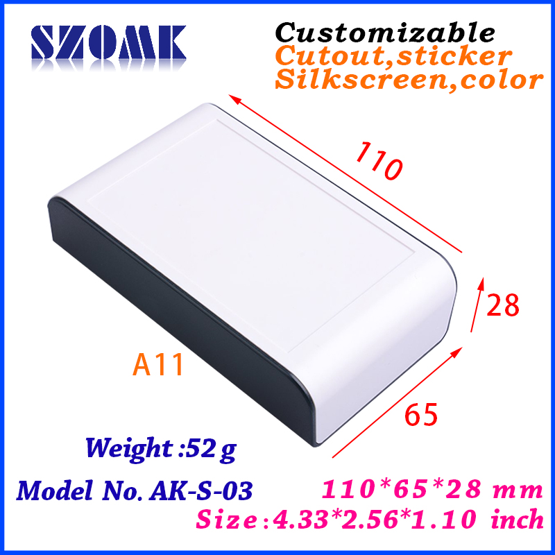 szomk standard plastic case 110x65x28mm,AK-S-03