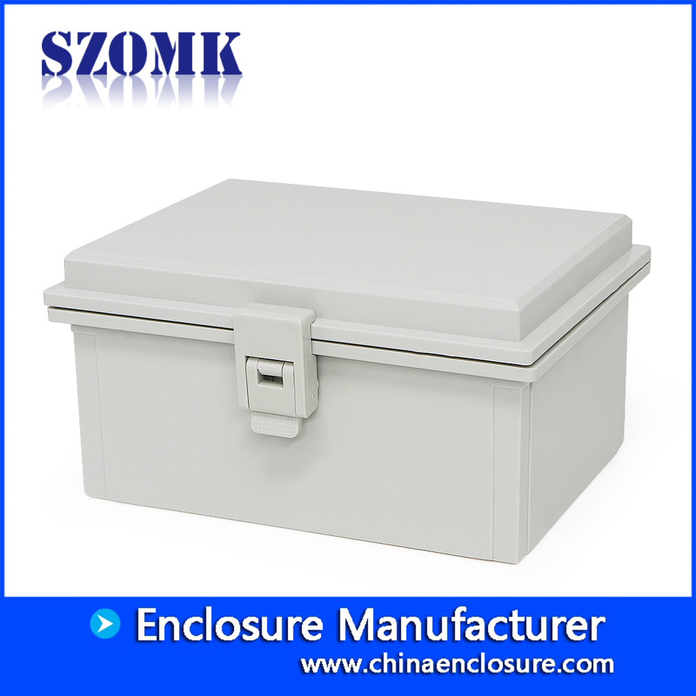 szomk PCB Electronic Project Waterproof Hinge Enclosure AK-01-37 200*150*100mm Waterproof Device Enclosure Box