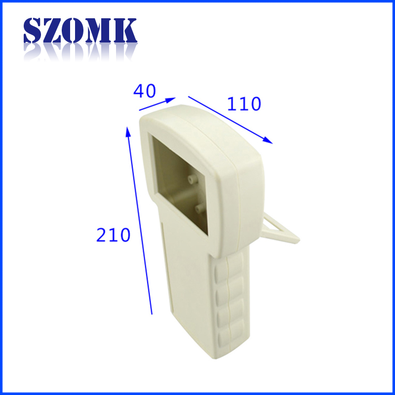 temperature sensor enclosure hand held box with LED AK-H-21 210*110*40mm