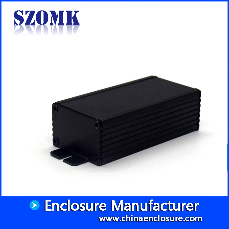 wall mounted custom electronic extrusion casing aluminum generator enclosure for pcb AK-C-B31