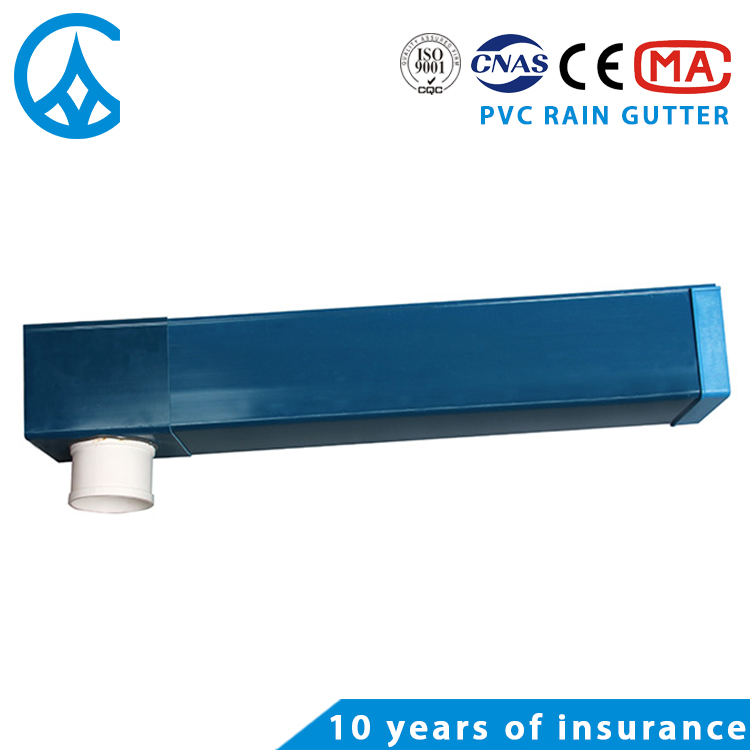 ZXC – gouttière d'eau de pluie en plastique PVC, fournisseur chinois, prix bon marché, toiture anticorrosion