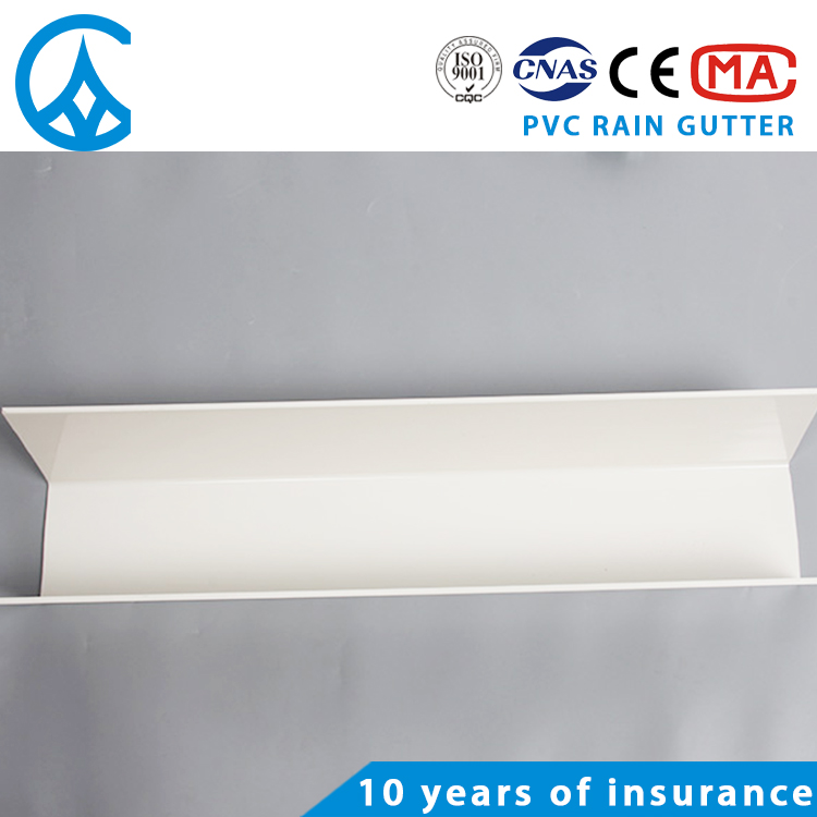 ZXC – gouttière d'eau de pluie en plastique PVC, fournisseur chinois, prix bon marché, toiture anticorrosion