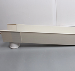 ZXC China supplier high quality roofing plastic PVC rain water gutter
