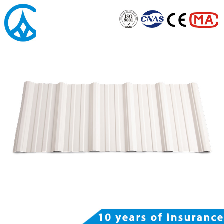 ZXC China supplier New technology insulation at Nepal ASA-PVC roof sheet cover panels for shingle