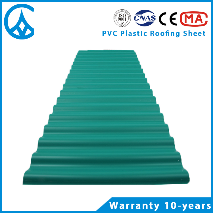 ZXC Popular style APVC plastic roofing sheet with 10 years warranty