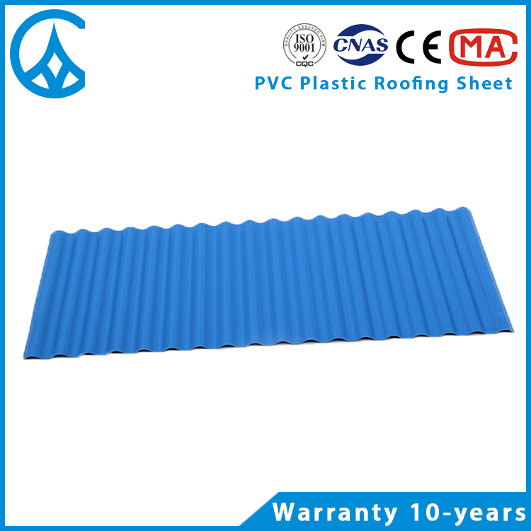 ZXC Popular style APVC plastic roofing sheet with 10 years warranty