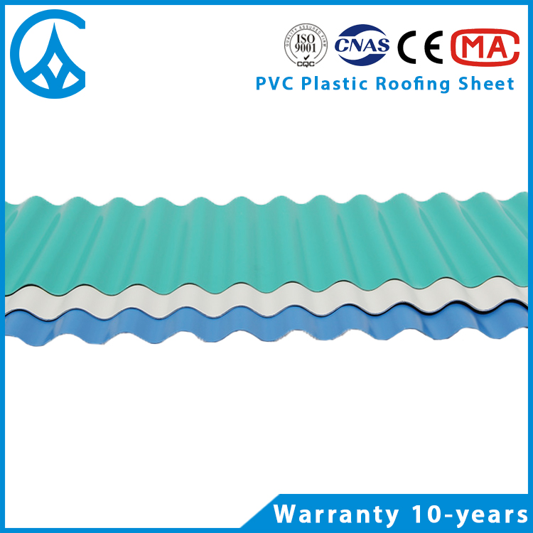 ZXC Popular style APVC plastic roofing sheet with 10 years warranty