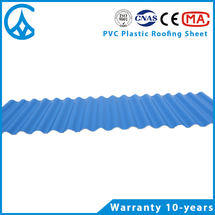 ZXC Anti-corrosion composite plastic pvc roof tile
