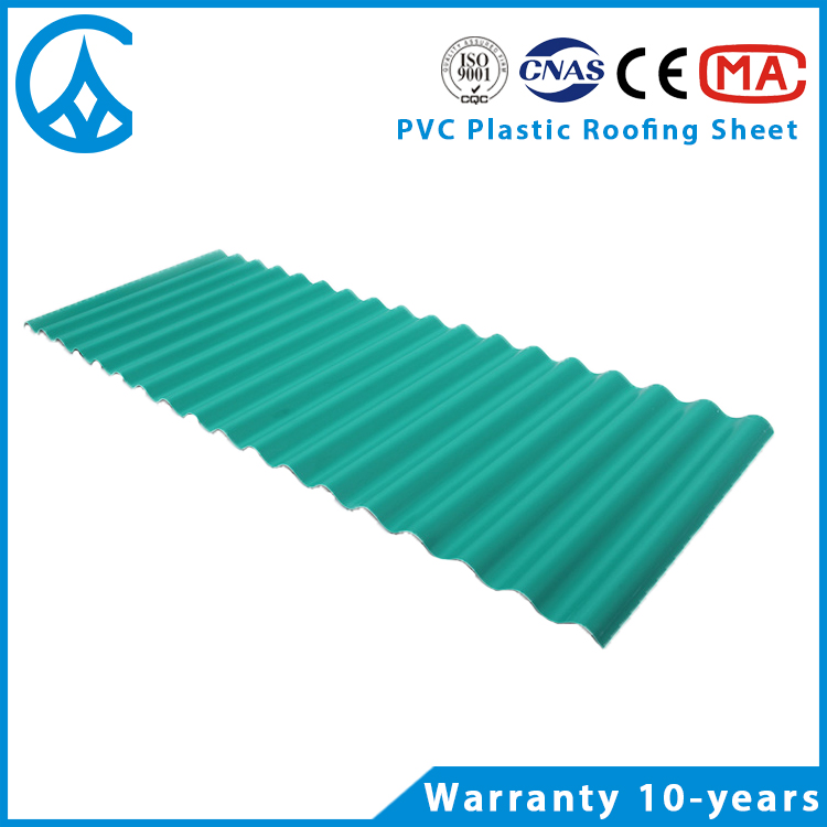 ZXC Anti-corrosion composite plastic pvc roof tile