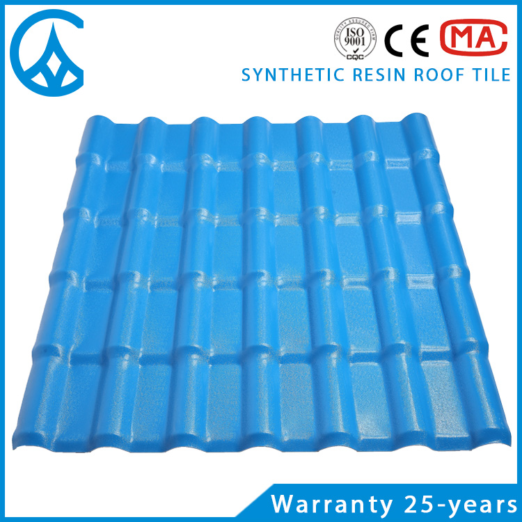 ZXC excellent insulating property ASA synthetic resin roof tile
