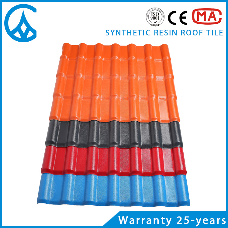 ZXC excellent insulating property ASA synthetic resin roof tile