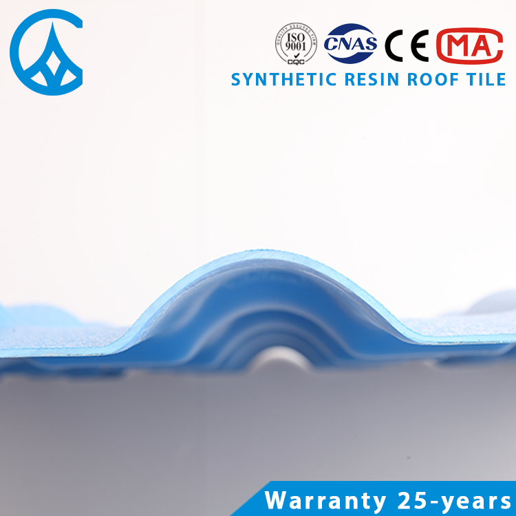 ZXC excellent insulating property ASA synthetic resin roof tile