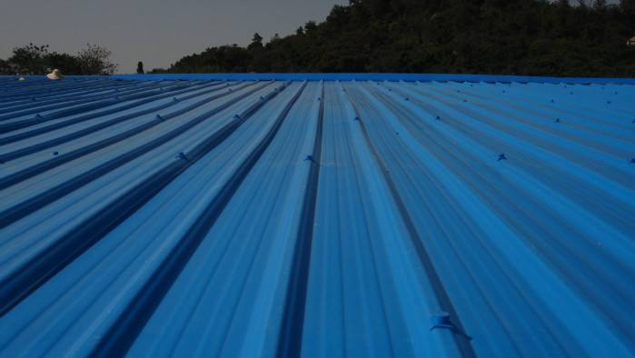 ZXC ısı yalıtımı Çin yanmaz renkli kalıcı pvc çatı kaplama levhası