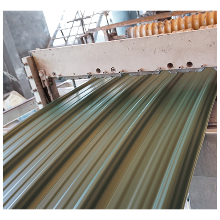 Matériau de construction en plastique ZXC Léger poids ondulé en plastique UPVC