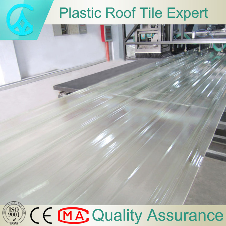 صفائح التسقيف البلاستيكية الشفافة المموجة الشفافة من البولي كربونات ZXC