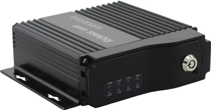 For police car dvr gps tracking system 4ch 3g sim card hdd mobile dvr