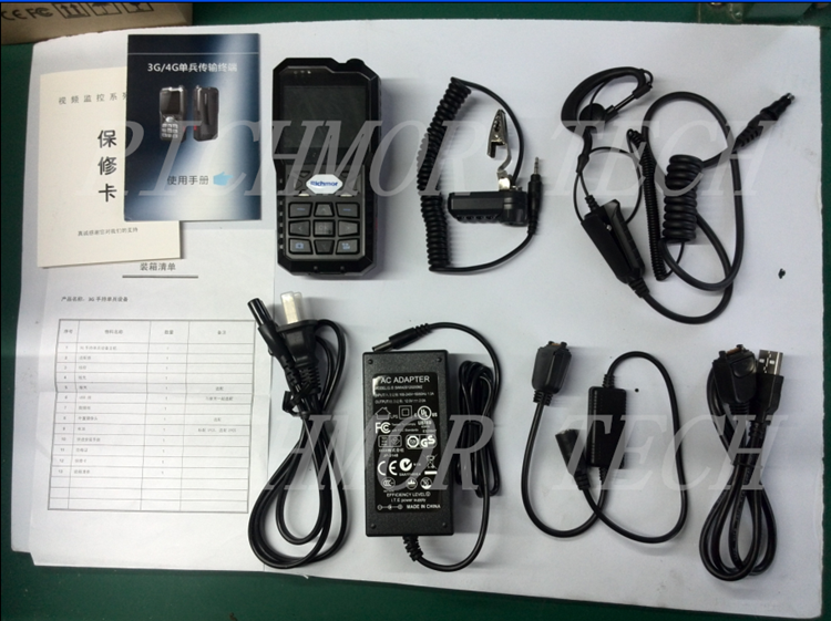 GPS 3G 4G Police Body Worn Portable DVR Wearable DVR with Wi-Fi body worn camera