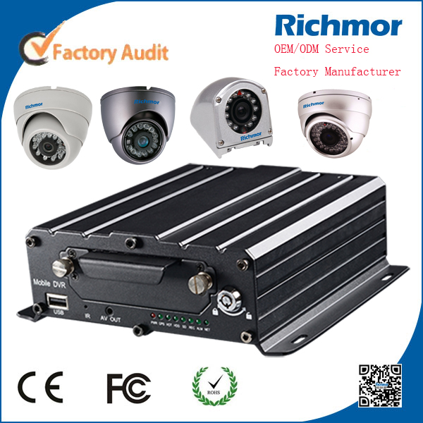 HDD 4Ch/5ch/8ch  3G / 4G 960p 720P mobile dvr , vehicle mdvr with GPS WIFI for truck bus