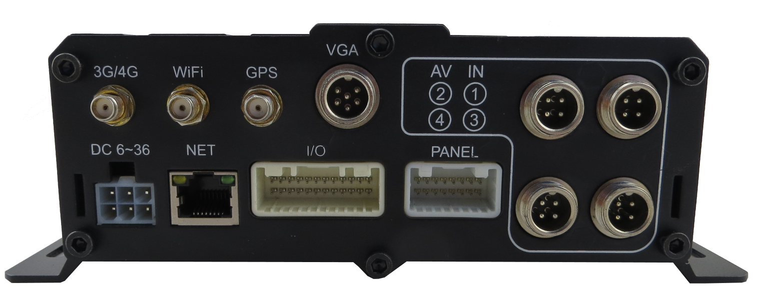 Promotion MDR7204,4CH Video input+VGA output AHD 1080p HDD Car Digital Video Recorder