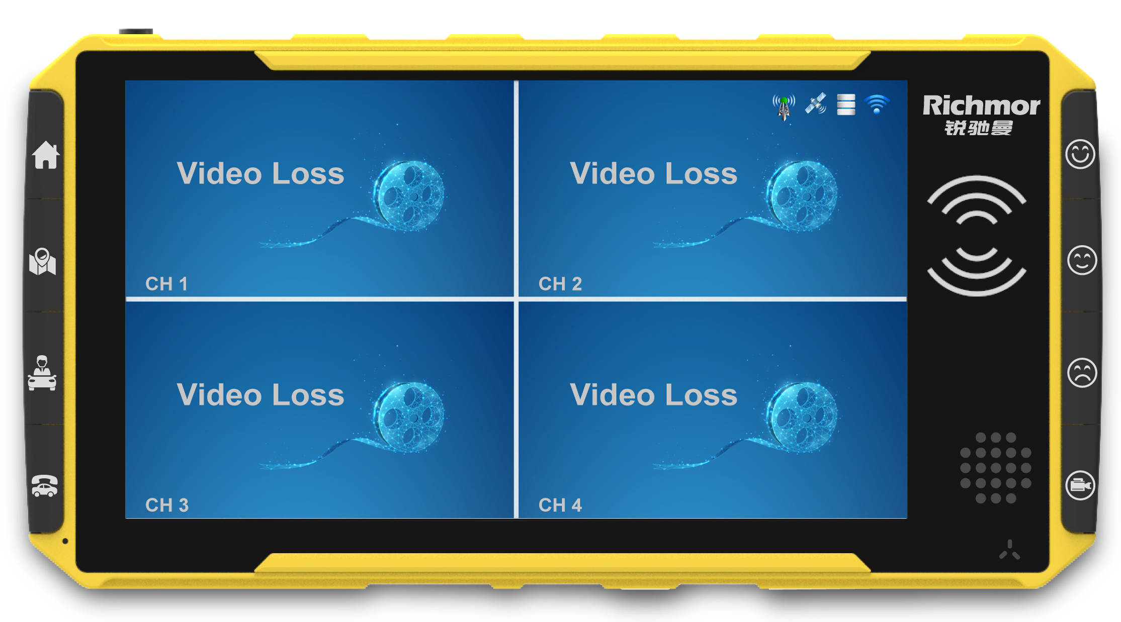 6CH MDVR, DVR mobile, Taxi-Vidéo-Lösung, Taxi-Kamera, Fahrzeugüberwachungsbildschirm, Taxi-Bildschirm, Taxi-Tracker