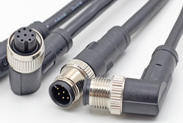 M12 3 4 5 6 8 12 17 pin connector