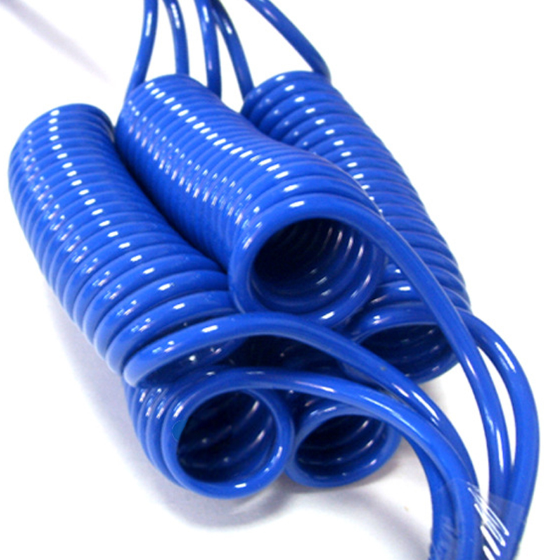 Blue 5 core 6 core 7 core pvc pur blindaje trenzado cable de cuerda 2 metros de longitud