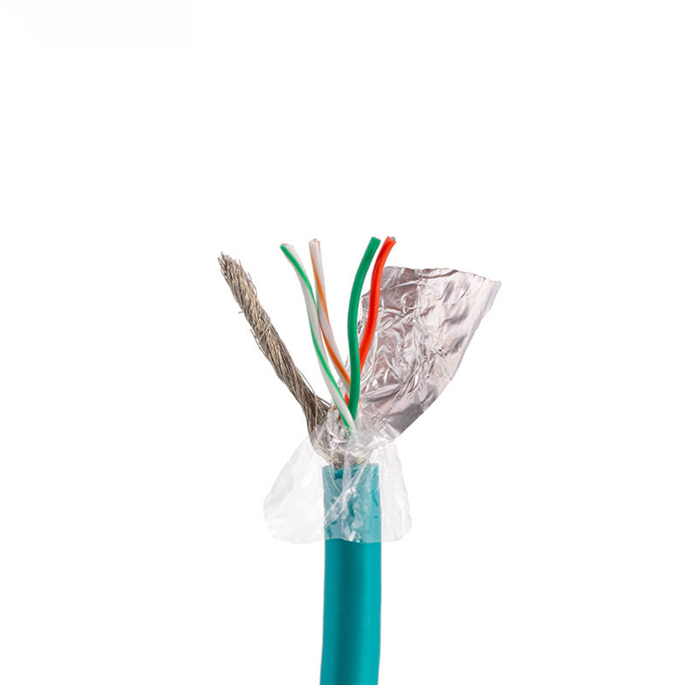 Cable de ethernet de pvc CAT Shield de 2 pares y 4 núcleos