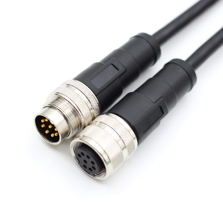 Factory supply custom black M16 cable, M16 Male & Female Electrical Circular Connector